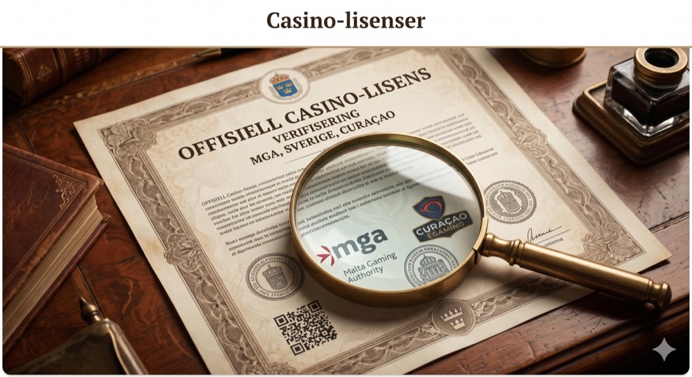 Casino-lisenser forklart: MGA, Curaçao og hva de betyr