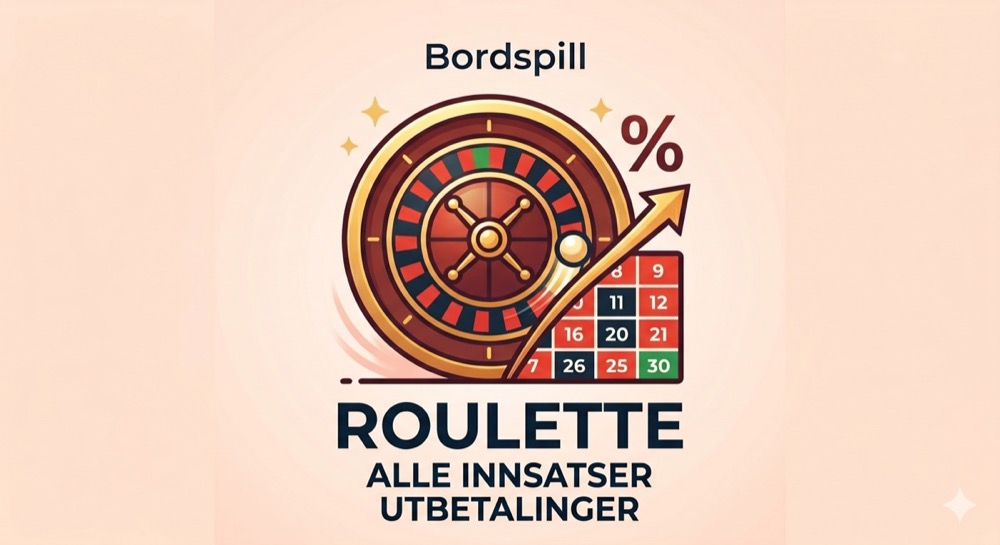 Roulette: regler, innsatser og systemer