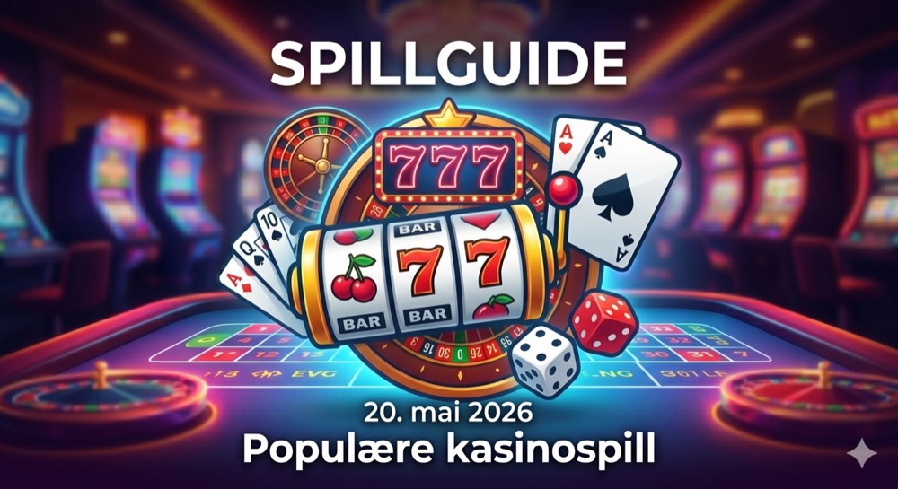 De 5 beste spilleautomatene akkurat nå