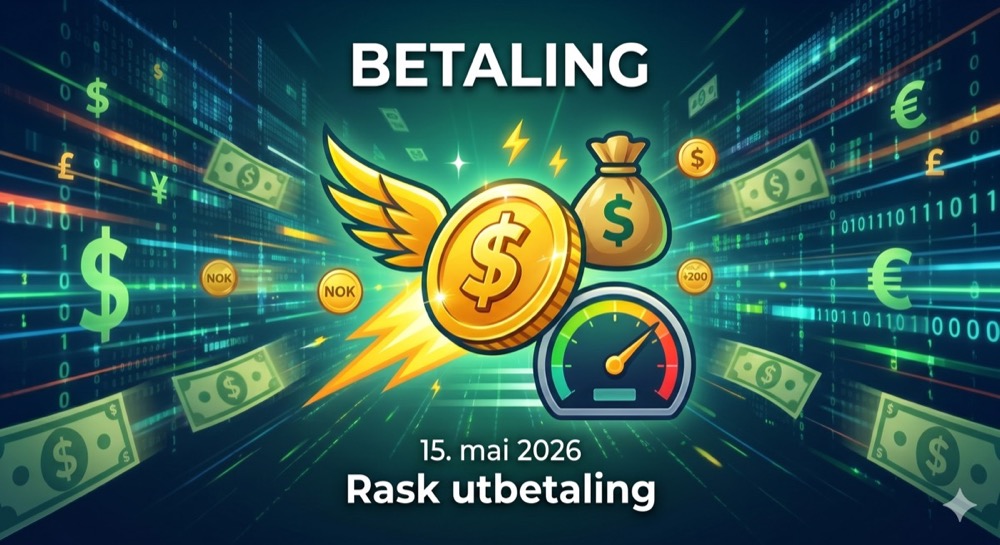 Rask utbetaling: slik får du gevinsten kjapt fra nettcasino
